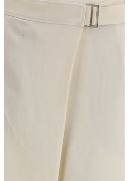 Pantaloni casual Brunello Cucinelli Crossed Trousers PANNA Femei (BM 19718609) 3