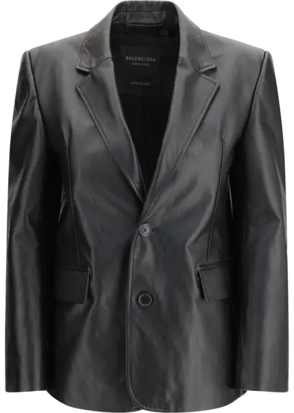 Jachete Balenciaga Standard Jacket BLACK Femei (BM 19718624) 1