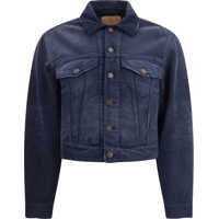 Jachete Curved-waist Trucker Jacket Femei