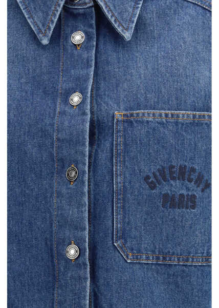 Camasi de blugi Givenchy Denim Shirt MEDIUM BLUE Femei (BM 19718633) 3