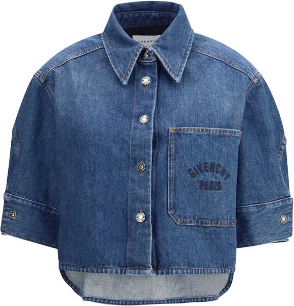 Camasi de blugi Givenchy Denim Shirt MEDIUM BLUE Femei (BM 19718633) 1