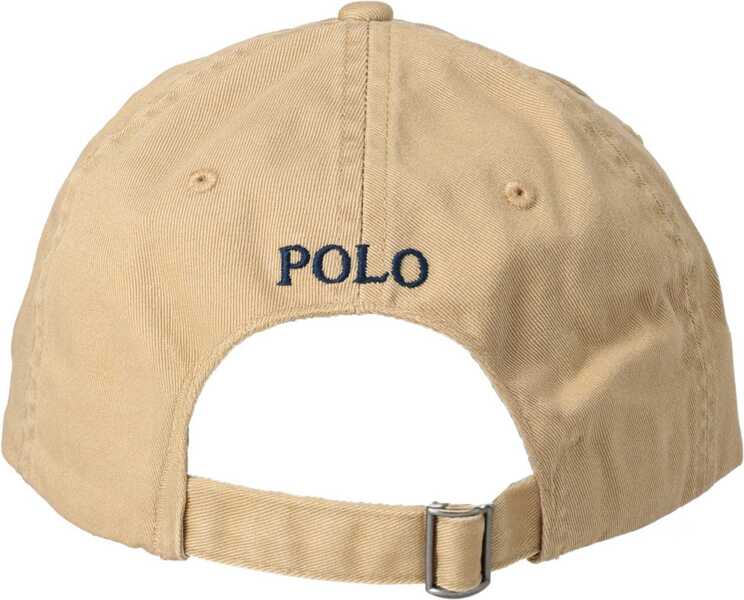 Sepci Ralph Lauren Baseball Hat With Logo BEIGE Femei (BM 19718642) 2