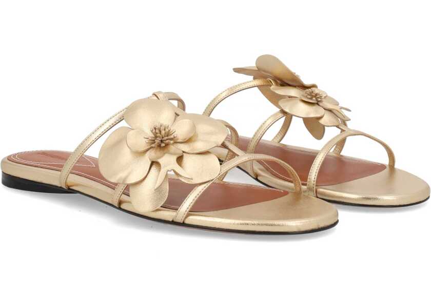 Sandale ZIMMERMANN Sandal Orchid GOLD Femei (BM 19718645) 2