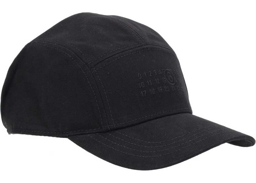 Sepci MM6 Maison Margiela Baseball Cap With Logo BLACK Barbati (BM 19718651) 2
