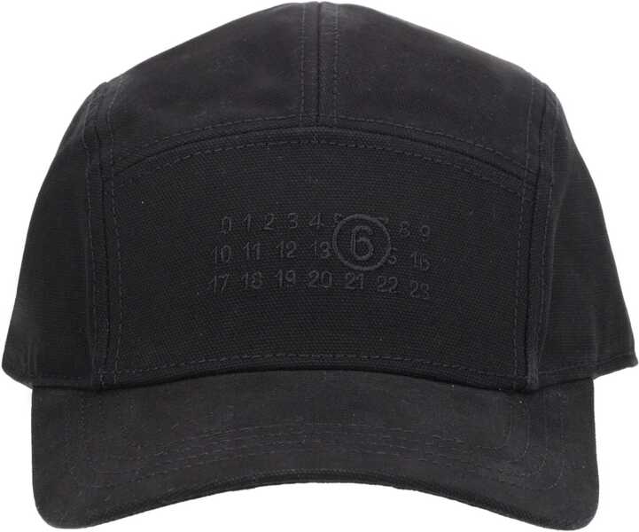 Sepci MM6 Maison Margiela Baseball Cap With Logo BLACK Barbati (BM 19718651) 1
