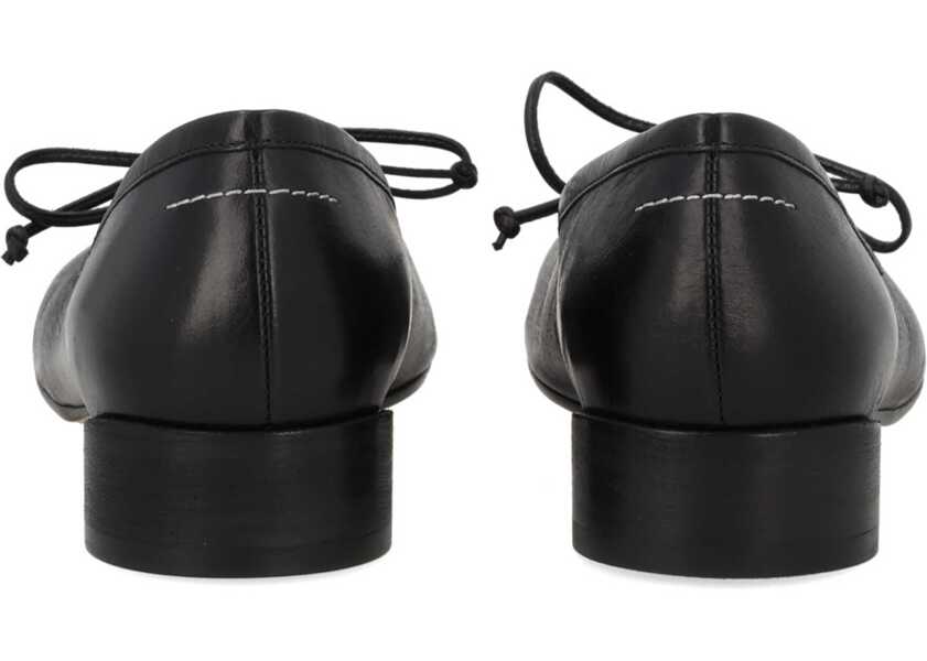 Balerini MM6 Maison Margiela Ballerina With Anatomical Toe BLACK Femei (BM 19718654) 4