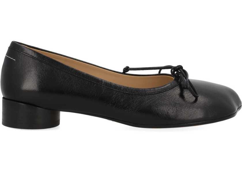 Balerini MM6 Maison Margiela Ballerina With Anatomical Toe BLACK Femei (BM 19718654) 1