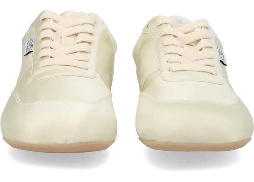 Sneakers MM6 Maison Margiela Satin Sneaker WHITE Femei (BM 19718669) 3
