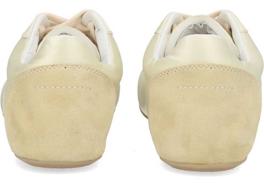 Sneakers MM6 Maison Margiela Satin Sneaker WHITE Femei (BM 19718669) 4