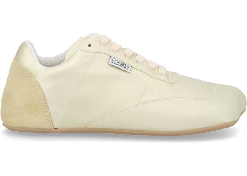 Sneakers MM6 Maison Margiela Satin Sneaker WHITE Femei (BM 19718669) 1