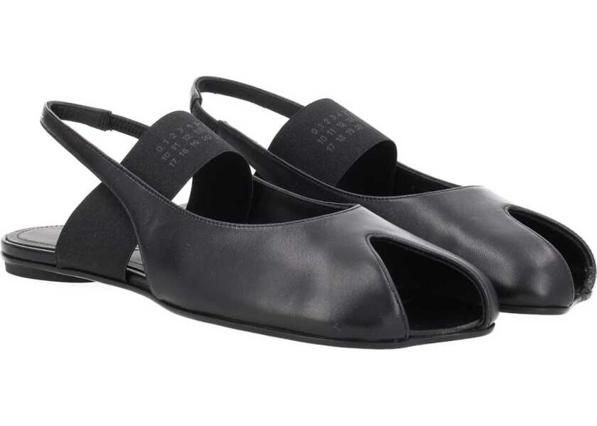 Sandale MM6 Maison Margiela Anatomical Slingback Sandal BLACK Femei (BM 19718681) 2