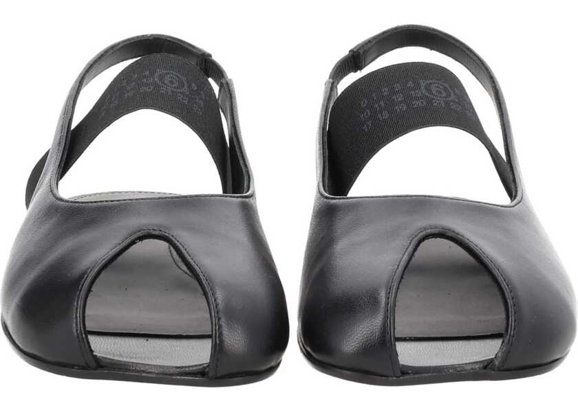 Sandale MM6 Maison Margiela Anatomical Slingback Sandal BLACK Femei (BM 19718681) 3