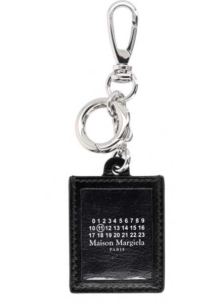 Brelocuri Maison Margiela Leather Keychain BLACK Barbati (BM 19718684) 1