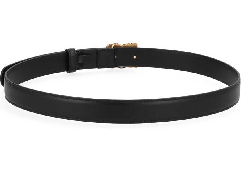 Curele Dolce & Gabbana Leather Belt BLACK Femei (BM 19718699) 3