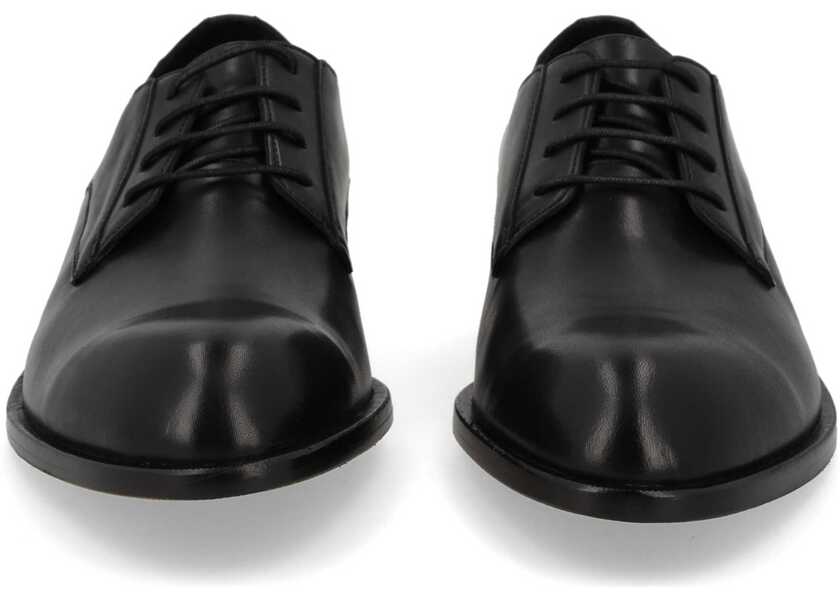 Mocasini Hugo Boss Leather Loafer BLACK Barbati (BM 19718717) 3