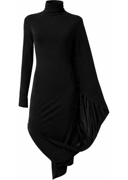 Rochii casual Stella McCartney Asymmetrical Dress BLACK Femei (BM 19718726) 1