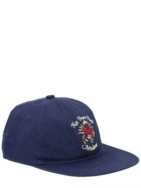 Sepci DRLE DE MONSIEUR Baseball Cap With Embroidery BLUE Barbati (BM 19718738) 2