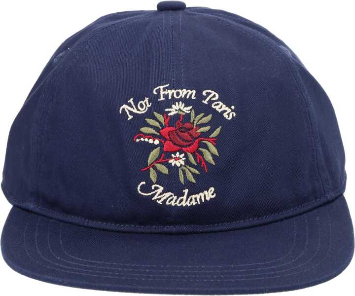 Sepci DRLE DE MONSIEUR Baseball Cap With Embroidery BLUE Barbati (BM 19718738) 1