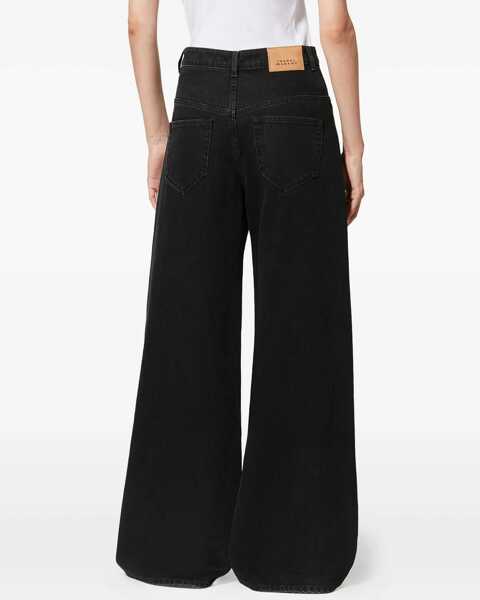 Blugi skinny Isabel Marant Pants Lemony BLACK Femei (BM 19718747) 4