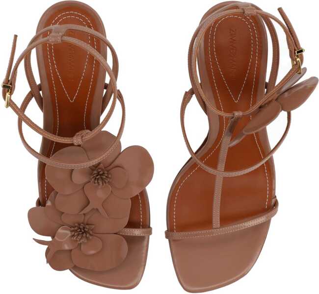 Sandale ZIMMERMANN Sandal Orchid 85 BEIGE Femei (BM 19718753) 4