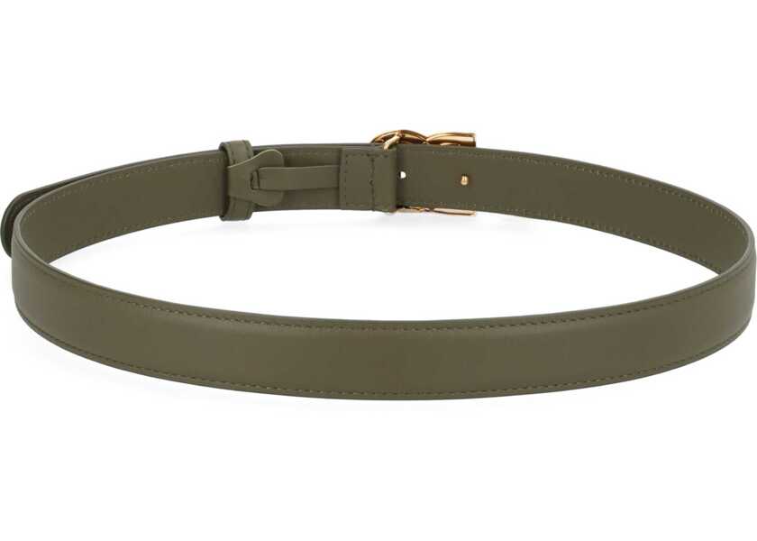 Curele Dolce & Gabbana Leather Belt MILITARY GREEN Femei (BM 19718789) 3