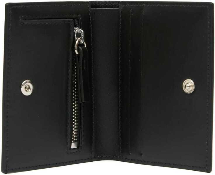 Portofele MM6 Maison Margiela Coin Purse With Logo BLACK Barbati (BM 19718828) 3