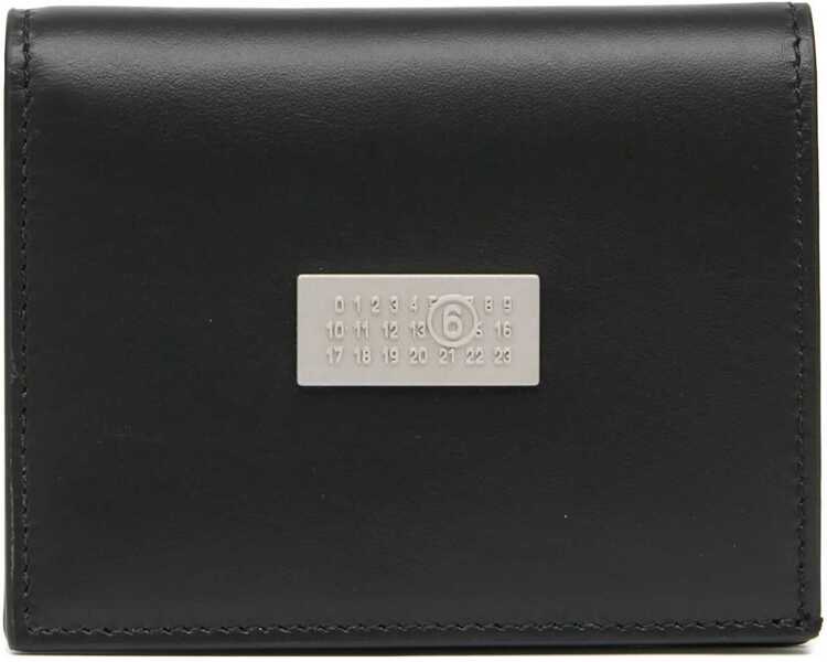 Portofele MM6 Maison Margiela Coin Purse With Logo BLACK Barbati (BM 19718828) 1