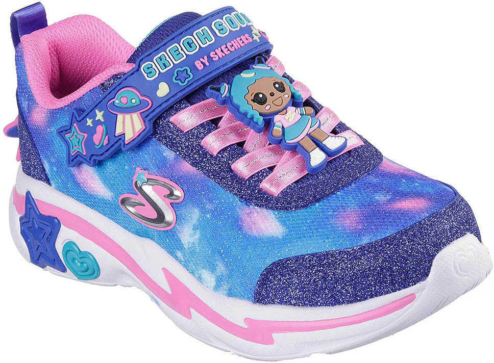 Sneakers SKECHERS Snuggle Sneaks Skech Squad 302214L-NVMT Navy/Multi Navy Fete (BM 19719029) 1