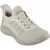 SKECHERS Sneakersy do kostki- Bobs Geo - New Aesthetics Taupe Beige
