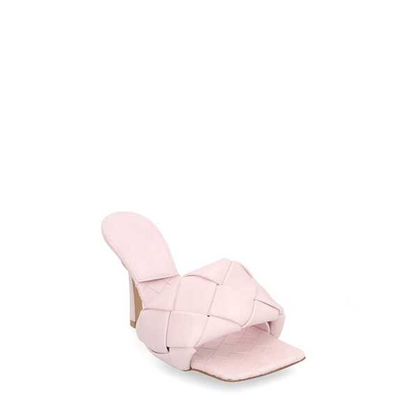 Saboti Bottega Veneta Bottega Veneta Lido Mules Pink Femei (BM 19719060) 2