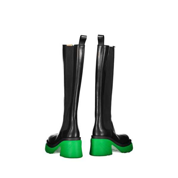 Bocanci Bottega Veneta Bottega Veneta Flash leather boots Black Femei (BM 19719069) 3