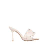 Saboti Bottega Veneta Lido Leather Mules Femei