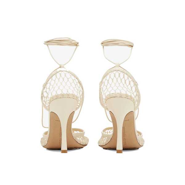 Pantofi cu toc Bottega Veneta Bottega Veneta Mesh pumps White Femei (BM 19719075) 3