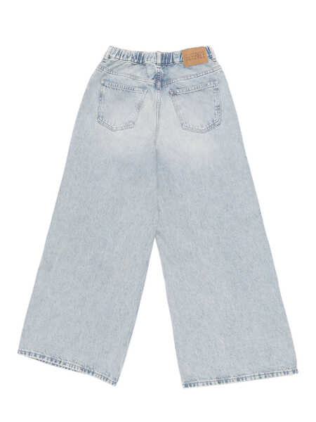 Blugi MM6 Maison Margiela 5 pockets Blue Fete (BM 19719123) 2