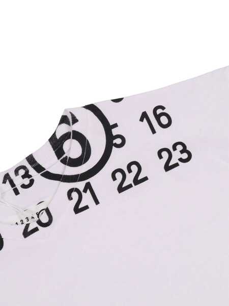 Tricouri MM6 Maison Margiela T-shirts White Fete (BM 19719132) 3