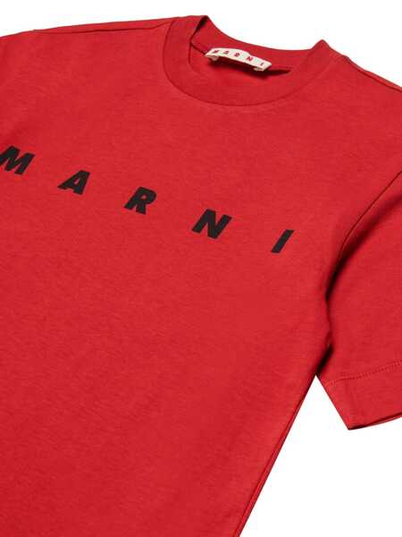 Tricouri Marni T-shirts Red Fete (BM 19719525) 3