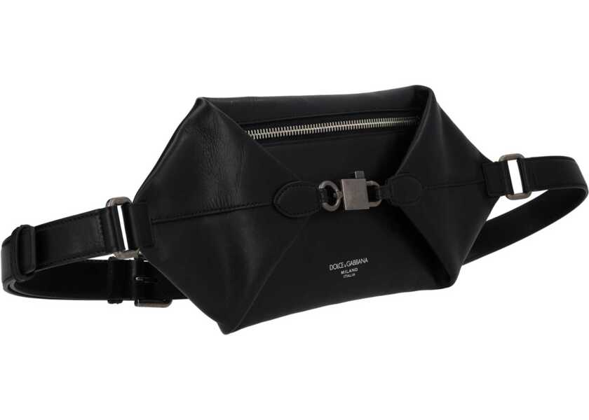 Genti de mana Dolce & Gabbana Pouch Lock BLACK Barbati (BM 19719527) 2
