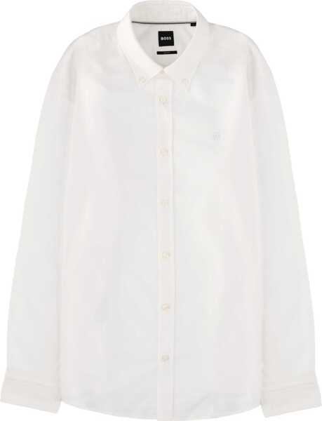 Camasi casual Hugo Boss Shirt With Logo WHITE Barbati (BM 19719554) 1