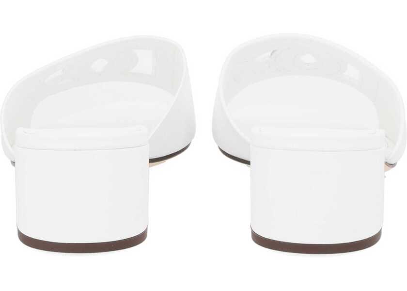 Balerini Dolce & Gabbana Heeled Sandal WHITE Femei (BM 19719557) 4