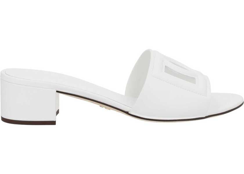 Balerini Dolce & Gabbana Heeled Sandal WHITE Femei (BM 19719557) 1
