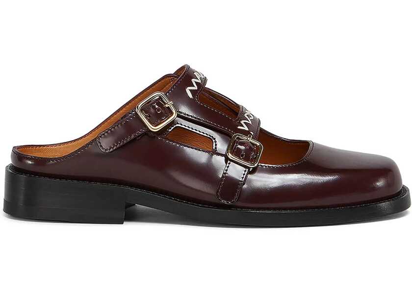 Sandale Marni Moccasin Sabot Bambi 3.0 BORDEAUX Femei (BM 19719560) 1