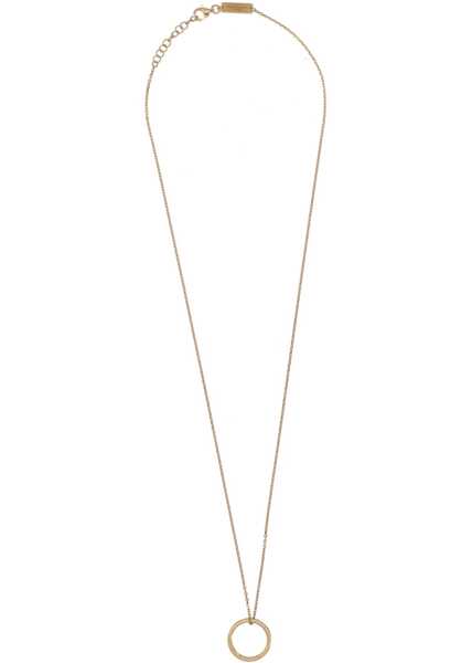 Coliere Maison Margiela Necklace With Ring Pendant GOLD Barbati (BM 19719569) 1