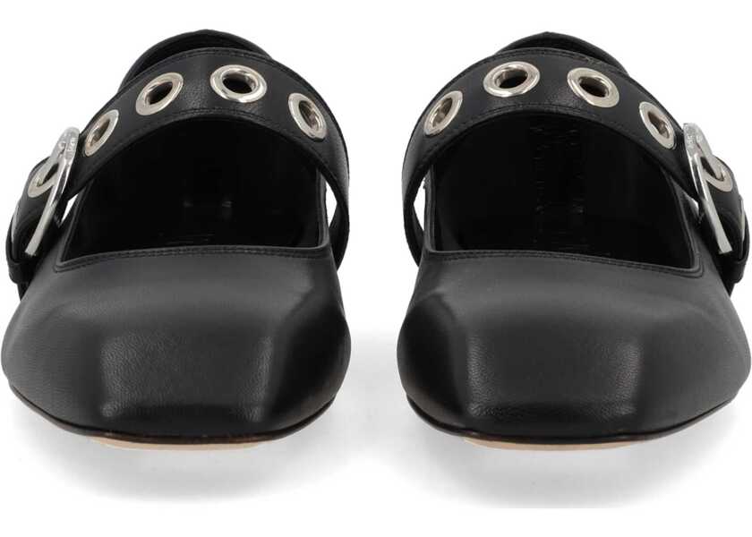 Balerini AEYDE Uma Mary-Jane Shoe With Eyelets BLACK Femei (BM 19719575) 3