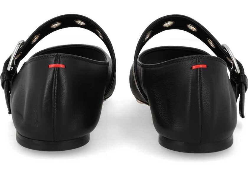 Balerini AEYDE Uma Mary-Jane Shoe With Eyelets BLACK Femei (BM 19719575) 4