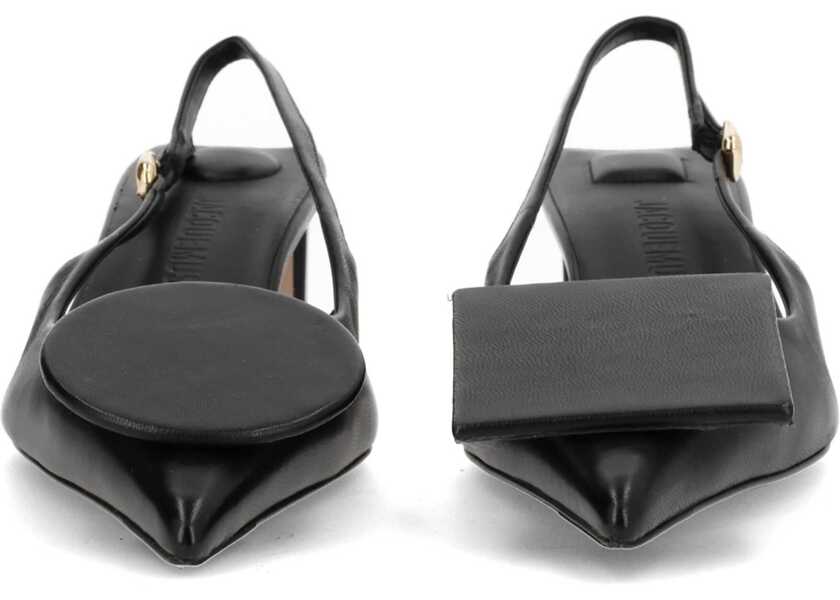 Sandale JACQUEMUS Les Slingbacks Duelo Shoe BLACK Femei (BM 19719626) 3