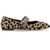 AEYDE "Uma Mary-Jane" Shoe With Eyelets ANIMALIER