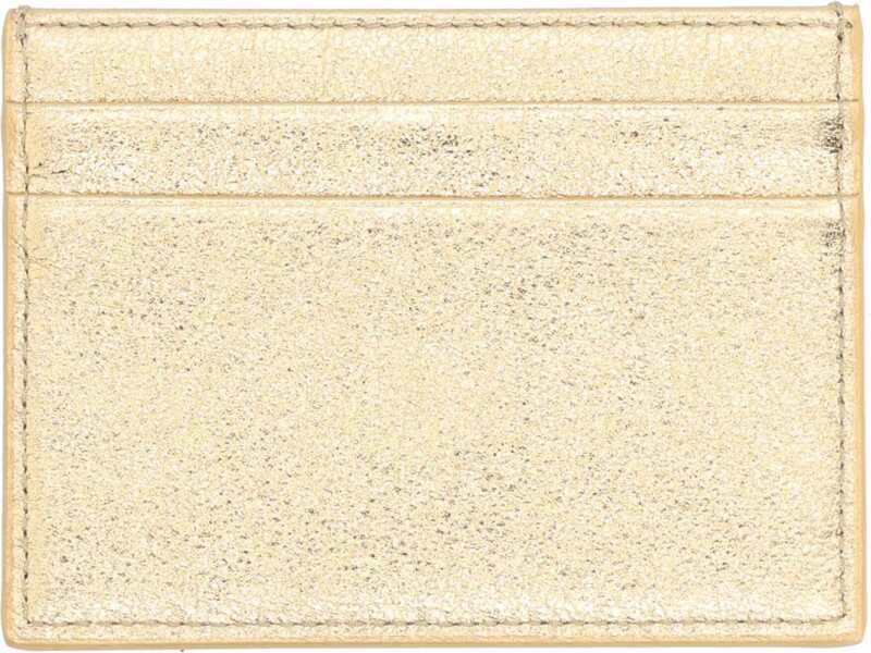 Portofele Dolce & Gabbana Leather Card Holder GOLD Femei (BM 19719665) 2