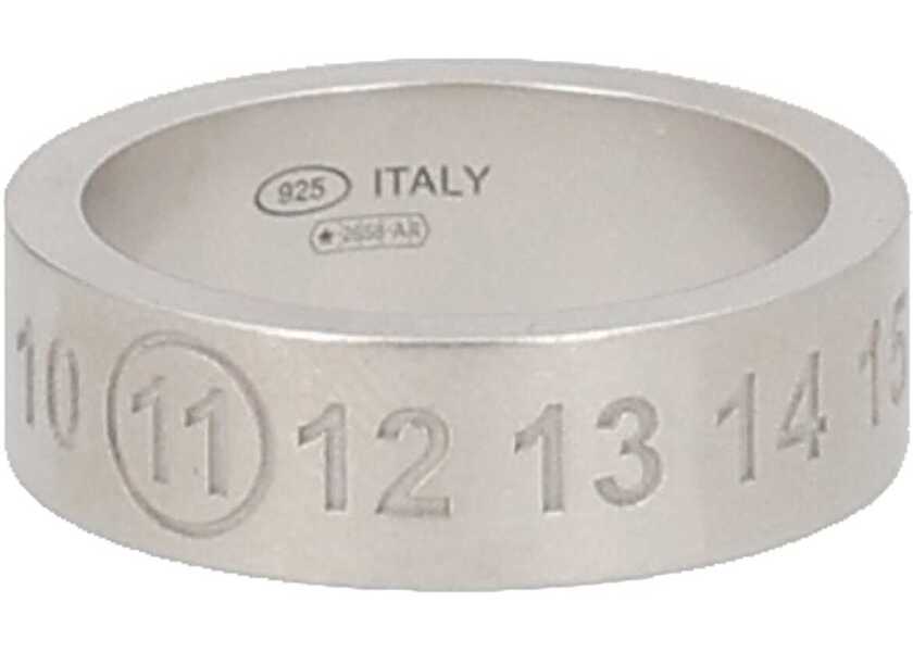 Inele Maison Margiela Numeric Ring GREY Barbati (BM 19719692) 1