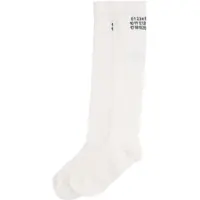 Sosete Dama - Sosete MM6 Maison Margiela Socks With Logo WHITE Femei (BM 19719755) - B-mall.ro