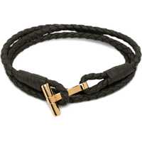 Bratari Braided Leather Bracelet Barbati